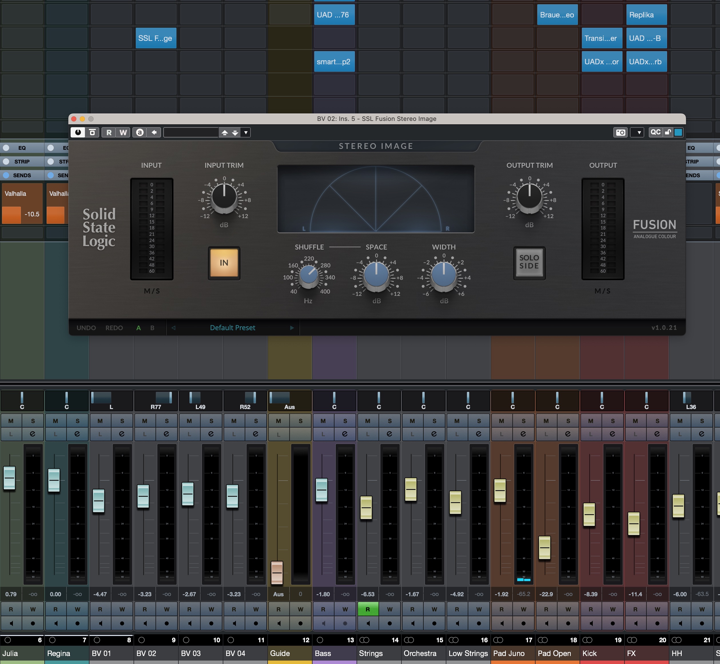 Solid State Logic SSL Fusion Stereo Image